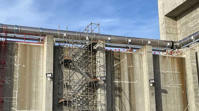 Anderson Systems mechanical contracting project – high-purity piping and process systems in a cleanroom facility